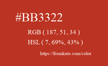 Color: #bb3322