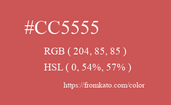 Color: #cc5555