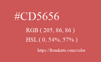 Color: #cd5656