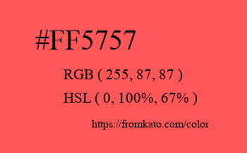 Color: #ff5757