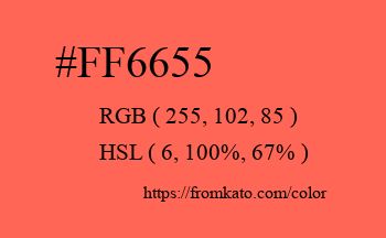 Color: #ff6655