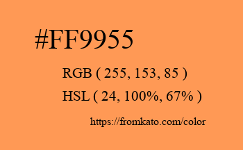 Color: #ff9955
