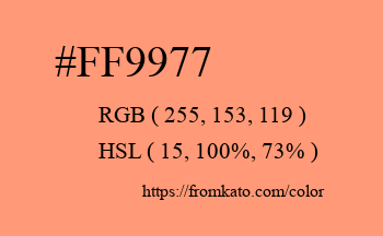 Color: #ff9977