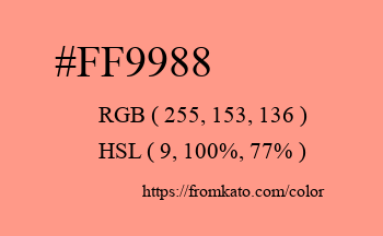 Color: #ff9988